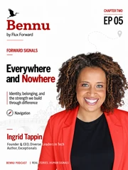 Bennu Chapter Two Episode 5 cover for Everywhere and Nowhere featuring Ingrid Tappin