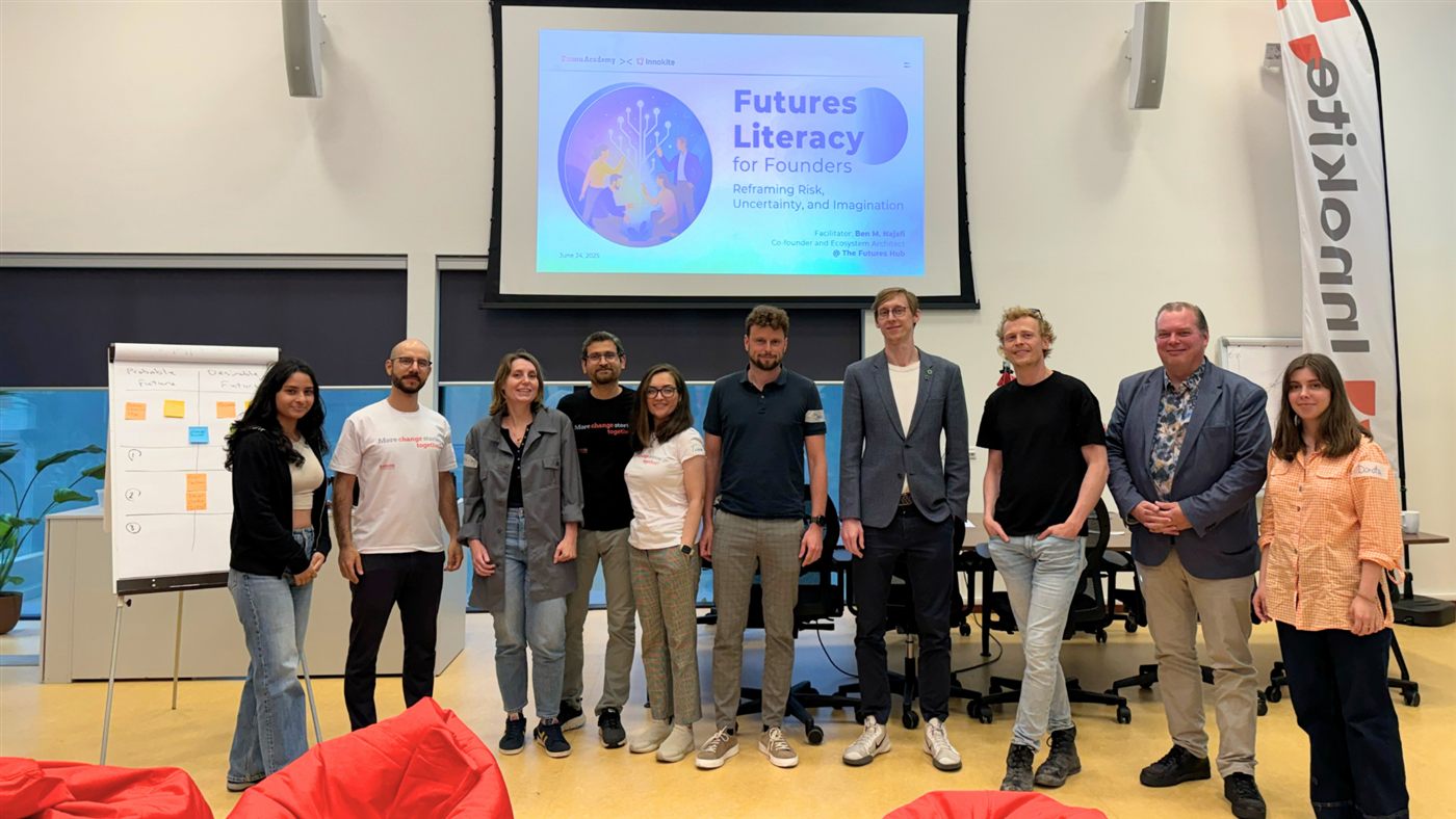 Group photo after a futures literacy event
