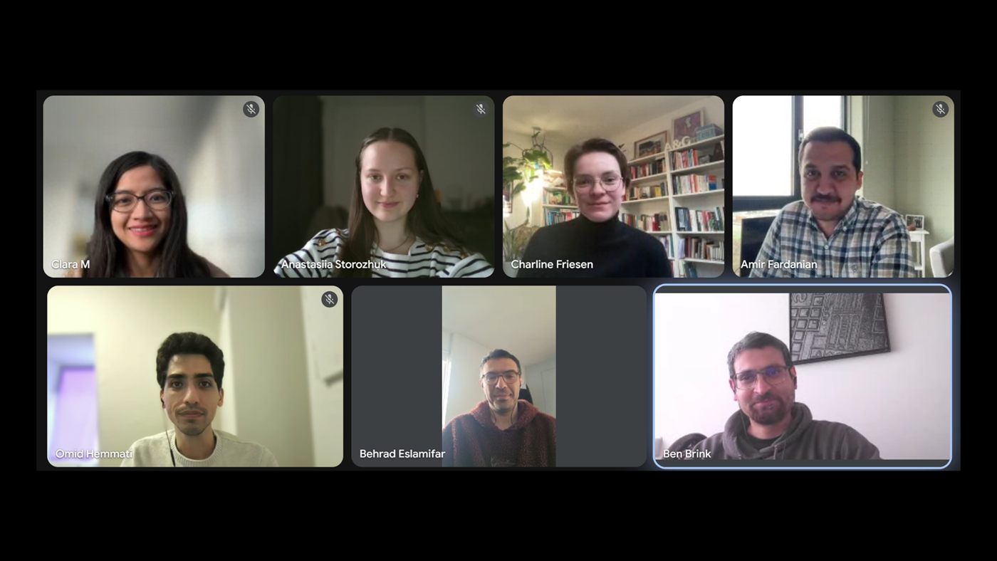 Online Flux Forward event with participants in a video call